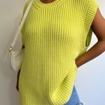ZARA Cotton Blend Knit Vest Photo 0