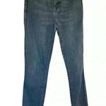 Pistola  Dark Wash High Rise Skinny Jeans Faux Leather Trim Lining Size 28 Photo 4