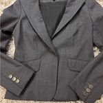 Teenflo Dark Gray Wool Shirt Blazer Size 1 Photo 3
