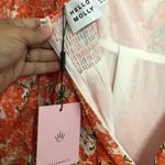 Hello Molly NWT floral open back dress never let it show dress women’s size 6 M Photo 14