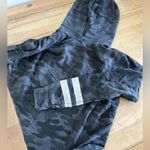 Sundry  Soft Camo Stripe Sleeve Hoodie - size 2 Photo 6