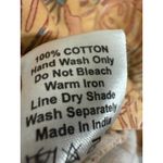 Victoria Dunn Button Down Midi Shirt Dress Peach Colored Floral Size Small NWT Orange Photo 4