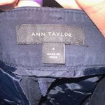 Ann Taylor Loft size 4 navy blue chino preppy shorts Photo 2