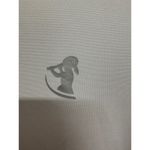 Playing 9 Maternity Tennis Dress Pickle Ball Size Large Solid White Active Photo 3