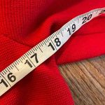 Talbots  100% merino wool red sweater blazer size small petite Photo 8