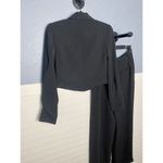 Vince Camuto Women’s Suit Set Cropped Blazer Jacket And Work Pants Black Photo 1
