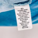 Urban Outfitters Red Camel One Shoulder Ruffle Chambray Denim A-Line Blue Dress Large Photo 5