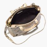 Madewell NWT Women’s The ZiP Transport Crossbody Snake Embossed Leather Edition Photo 1