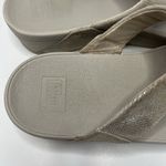 FitFlop  Sandals Women’s Size 10 Shimmer Flip Flop Thong Toe Post Shoes Comfort Photo 5
