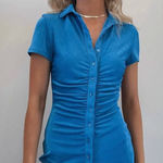 With Jean  Alexa Blue Dress Photo 0