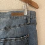 Sanctuary blue stretch raw hemline high rise skinny jeans 14W plus Photo 6