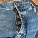 Loft  Distressed Boyfriend Jeans with Button Fly Photo 4