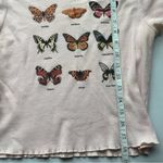 Awake Butterfly Short Sleeve Crop Top Pink Large Photo 7
