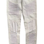 Alo Yoga ALO-YOGA-HIGH WAISTED MOTO LEGGINGS-WHITE-SIZE XS -MSRP $118 Photo 0