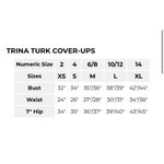 Trina Turk NEW  Breeze Swimsuit Coverup Classic Tunic Multi Print Womens Medium Photo 7