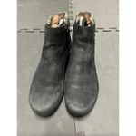 Dansko  Tami Women's Black Nubuck Ankle Knit Booties US 8.5 Side Zip nursing boot Photo 1