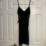 Taboo  Y2K Black Floral Dress Photo 2