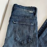 Mother High Waisted Rascal Ankle Slit Flip Zip Fly Blue Denim Jeans Size 26 Photo 8