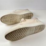 Birdies Womens Shoes Beige The Cardinal Seashell Leather Casual Sneakers US 9 Tan Photo 5