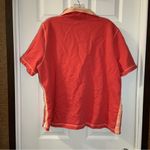 Mureli Sport Orange Short Sleebe 1/4 Zip Polo Top size 3X Photo 8