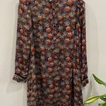 ByTimo | Floral Print Mini Long Sleeve DressSize Small Black Photo 2