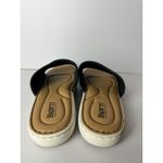 Born Womens 10M‎ Sandal Black 'Jill' Leather Slip Photo 4
