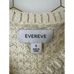 Evereve  Tatum Cream Textured Sweater Tank - Size - Small Photo 5