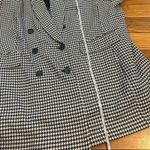 CeCe Black and white houndstooth blazer o Photo 5