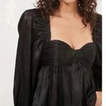 ASTR The Label Irene Top Blouse Black size Medium Photo 1