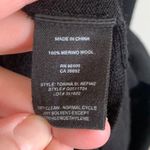 Theory Torina Black Long Sleeveless Merino Wool Duster Cardigan Sweater Sm Photo 11