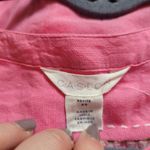 Caslon Pink Button Front Tank Top Photo 6
