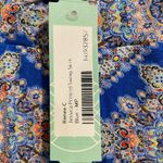 Renee C. Blue Jessica Printed Swing Skirt Sz MP NWT Photo 4