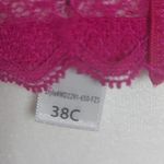 French affair  Pink Flawless Cleavage Bra 38C Coquette Girl Dopamine Barbie NEW Photo 5