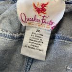 Quacker Factory VINTAGE  Snowflake Embroidered Jeans Photo 5