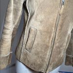 Gap Vintage  2002 Y2K Camel Cognac Tan Brown Sherpa lined jacket size XS Photo 13