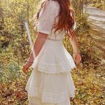 Custom Made Cream Boho Dress Photo 1