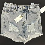 Pistola NWTs Good American Jean Bombshell Shorts Size 2/26 Photo 1
