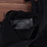 ASOS DESIGN Black V Neck Tie Front One Piece Swimsuit Bathing Suit US 2 Photo 1