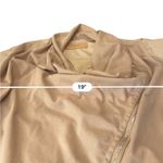 BLANK NYC  Womens Tan Drape Moto Jacket Asymmetrical Zip Biker Size SMALL Photo 7
