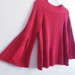 Joie  Belle Sleeve Chunky Knit Pullover Sweater Photo 1