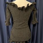 Lovers + Friends NWOT  Salsita Mini Smocked Black Dress Size Small Photo 1