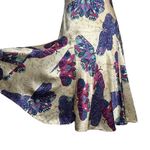 Vintage Y2K Nina Austin Dress M Silk Butterfly Babydoll Midi Whimsical Fairy Size M Photo 5