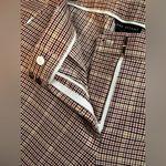 Lane Bryant Signature Fit 4-Season Ankle Pants Berry Plaid Stretch Plus Size 22 Photo 9