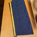 Halston Heritage  Navy Linen Trousers Photo 9