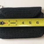 BLACK CROCHET SMALL WALLET CLUTCH Photo 4