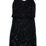Aidan Mattox Beaded Flapper Cocktail Dress – Black Size 4 Photo 2