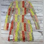 ASOS LUXE rainbow cut out embellished mini dress Sz 4 Photo 5