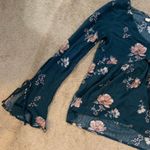 Hollister Floral Bell Sleeve V Neck Photo 2