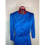 Dawn Levy dress striped knit blue Photo 2