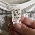 Magnolia Pearl Off White The Dylan Long Sleeve Distressed T-Shirt Maxi Dress Photo 5